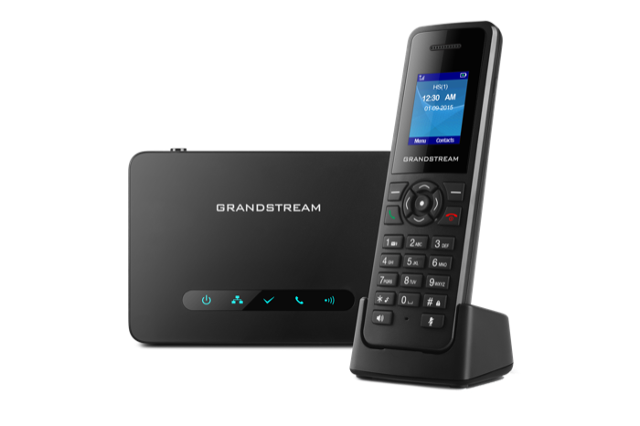 Grandstream DP750 DECT cordless base station and handset