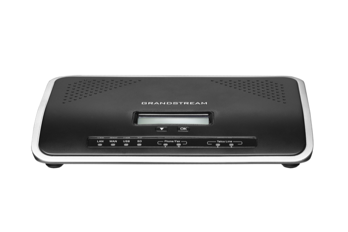 Grandstream UCM PBX appliance, the on-site hardware behind TCSS On-Prem